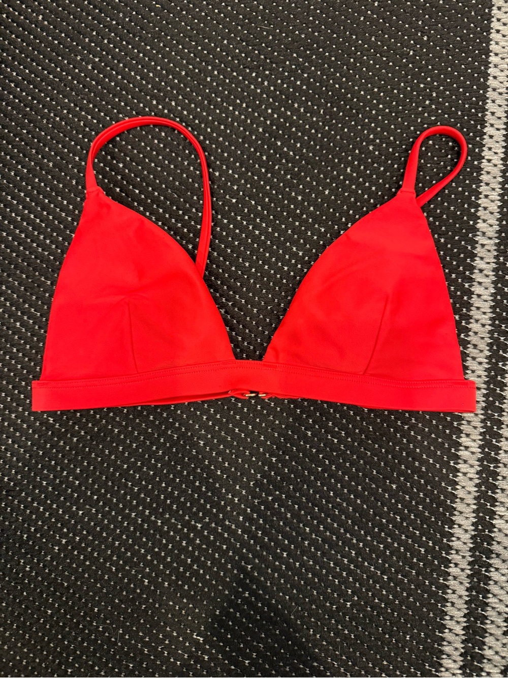 Hollister Red Swim Triangle Top